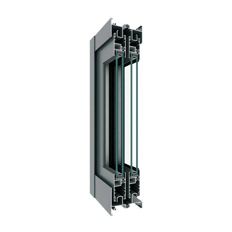WJY90 glue injection B type thermal break sliding window