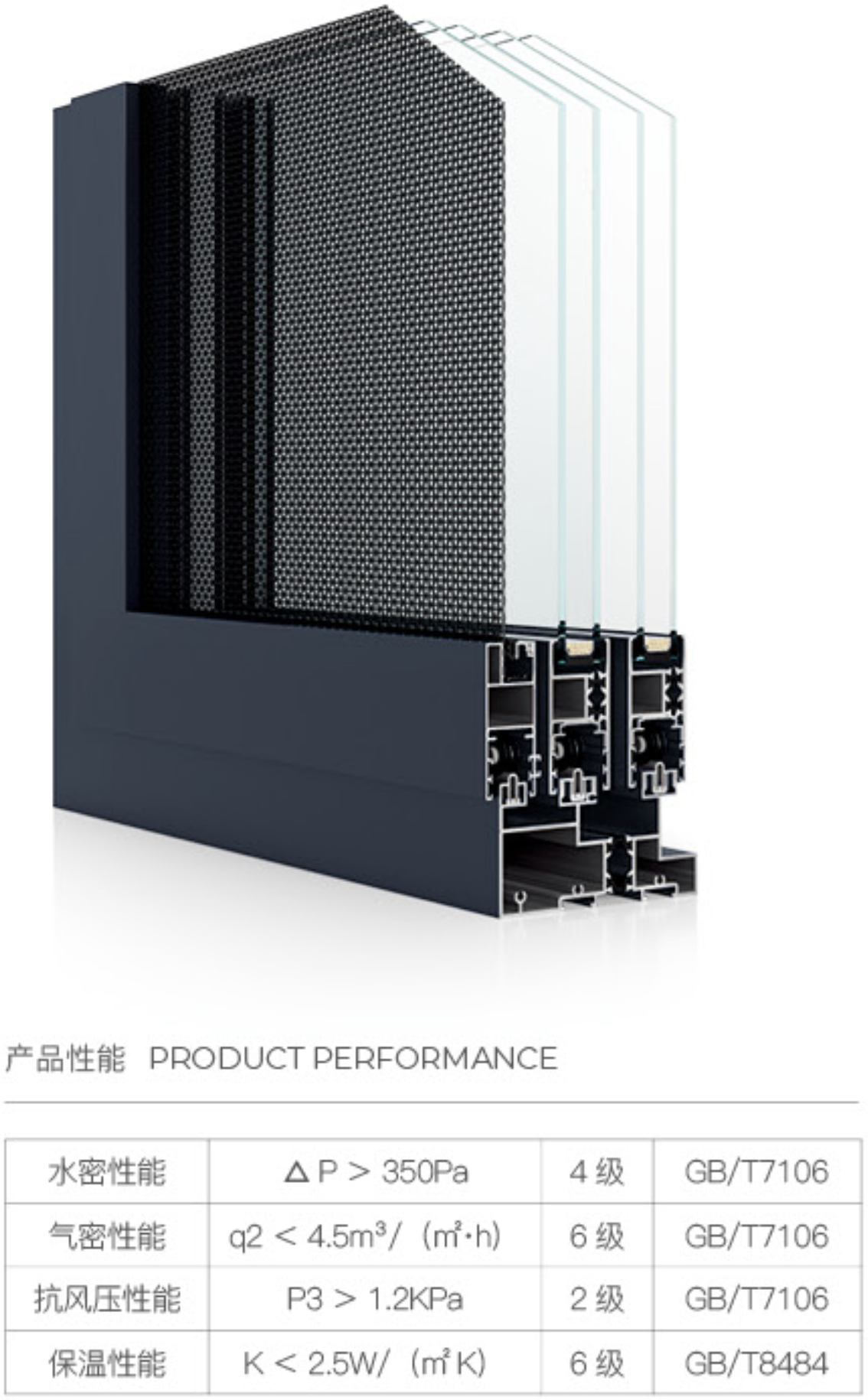 三轨断桥推拉窗